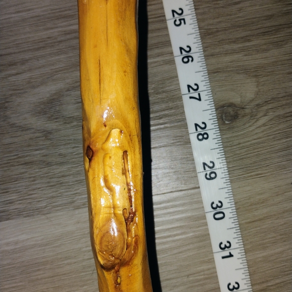 Handcrafted Wooden Walking Stick - Picture 15 of 17